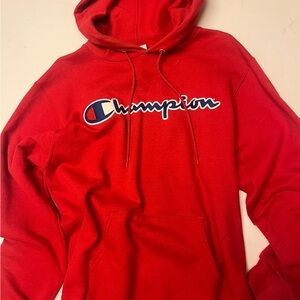 Champion Red Hoodie